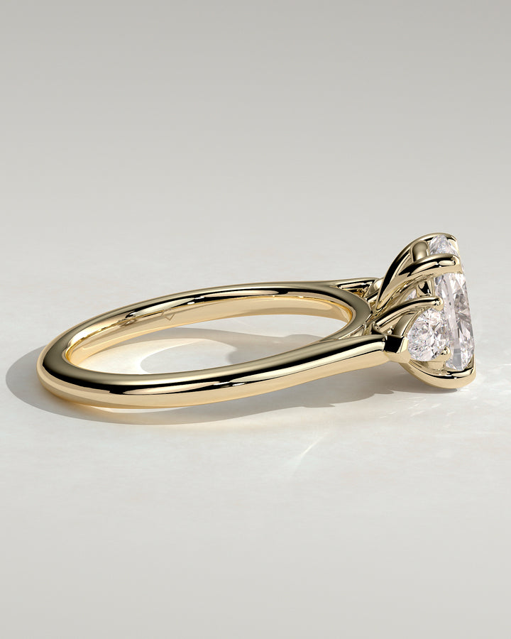 cushion engagement ring design