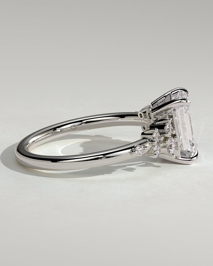 diamond cluster ring