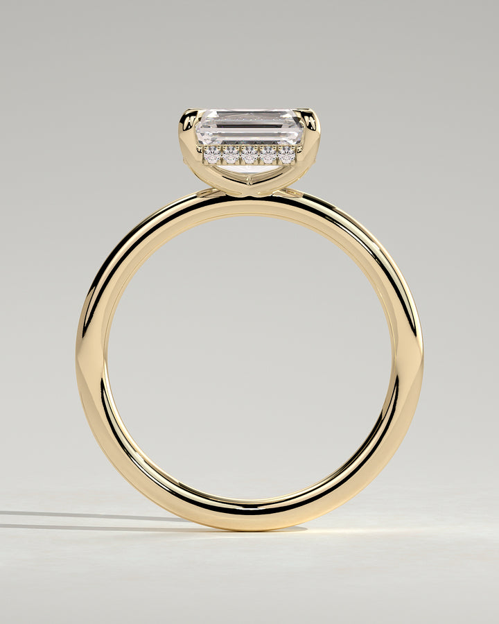 east west diamond ring