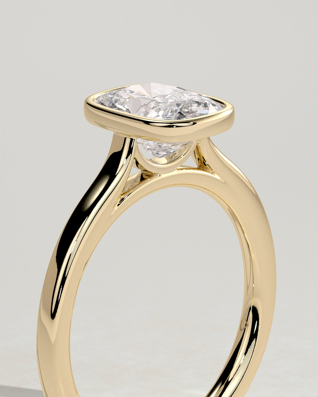 elongated cushion ring
