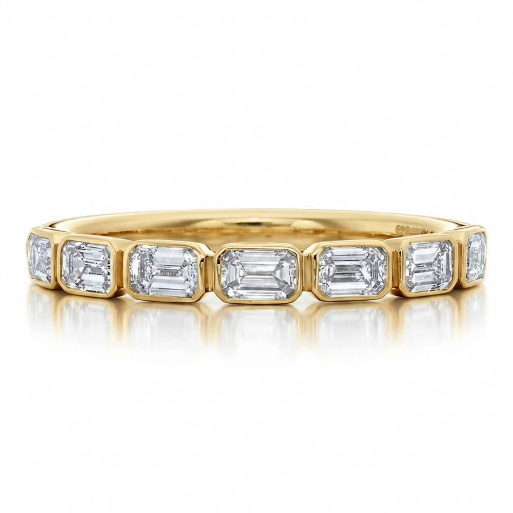 emerald trilogy bridal set
