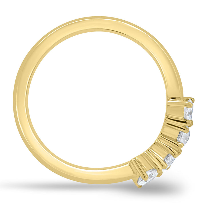 fine gold wedding band
