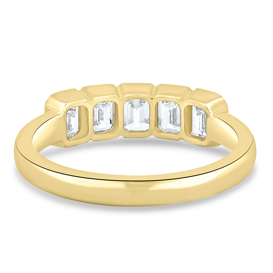 geometric diamond band
