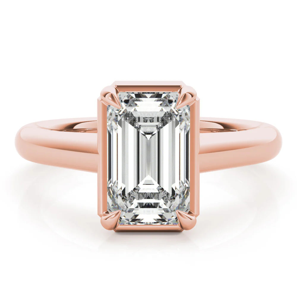 geometric diamond ring
