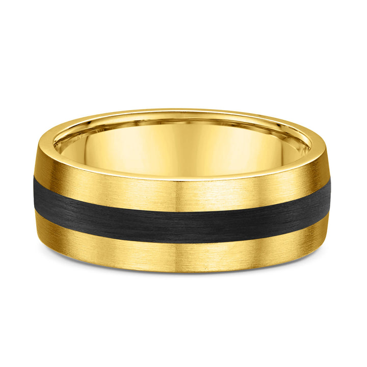 gold comfort fit ring
