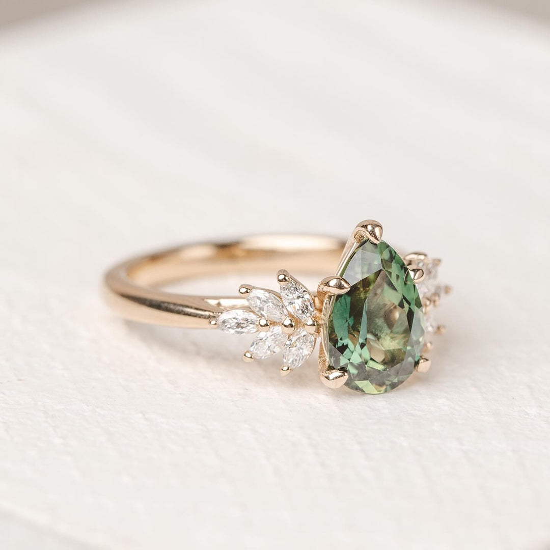 colored diamond ring

