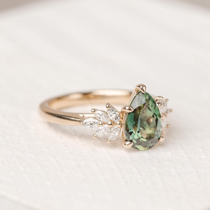 colored diamond ring
