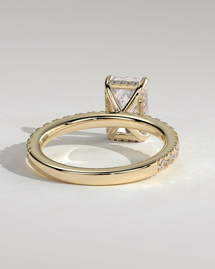 hidden halo solitaire ring
