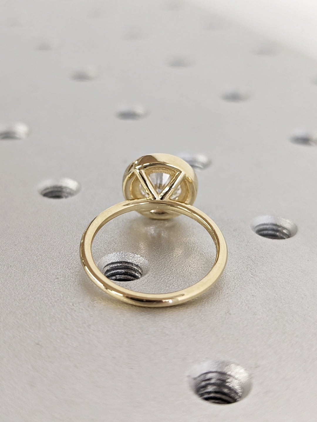 1.50CT Round Solitaire Lab Grown Diamond Engagement Ring For Her