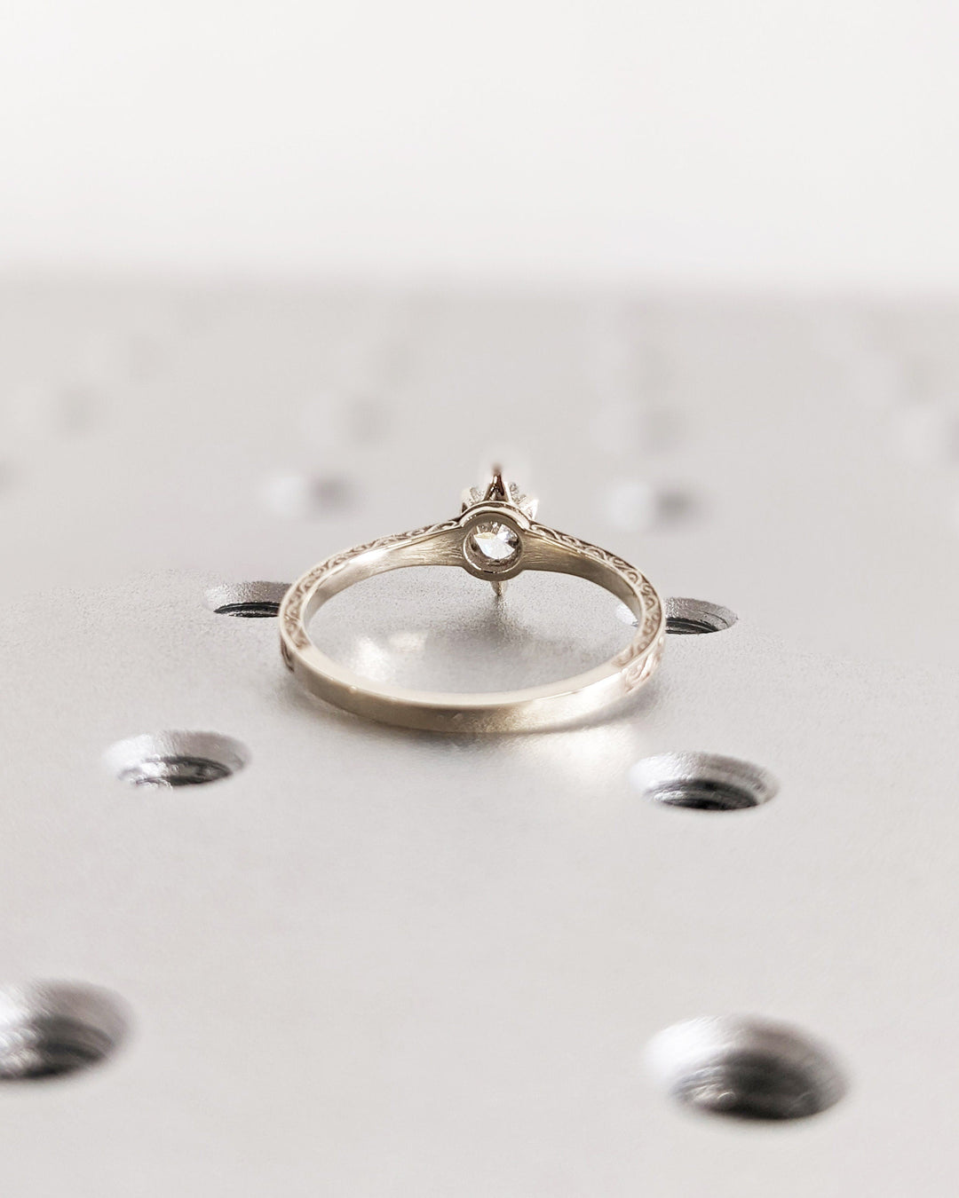 0.50CT Vintage Marquise Engagement Ring Lab Grown Diamond Engagement Ring For Women