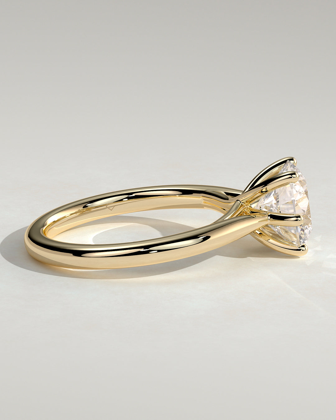 lab diamond proposal ring