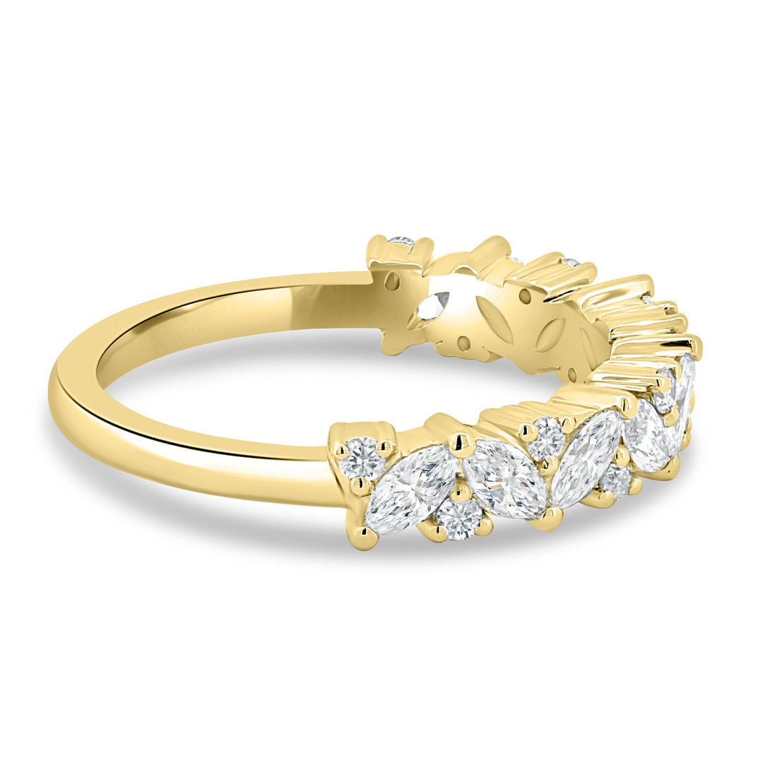 luxury cluster band
