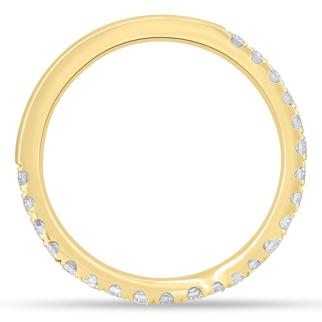 luxury diamond wedding band