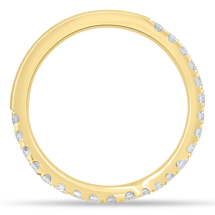 luxury diamond wedding band