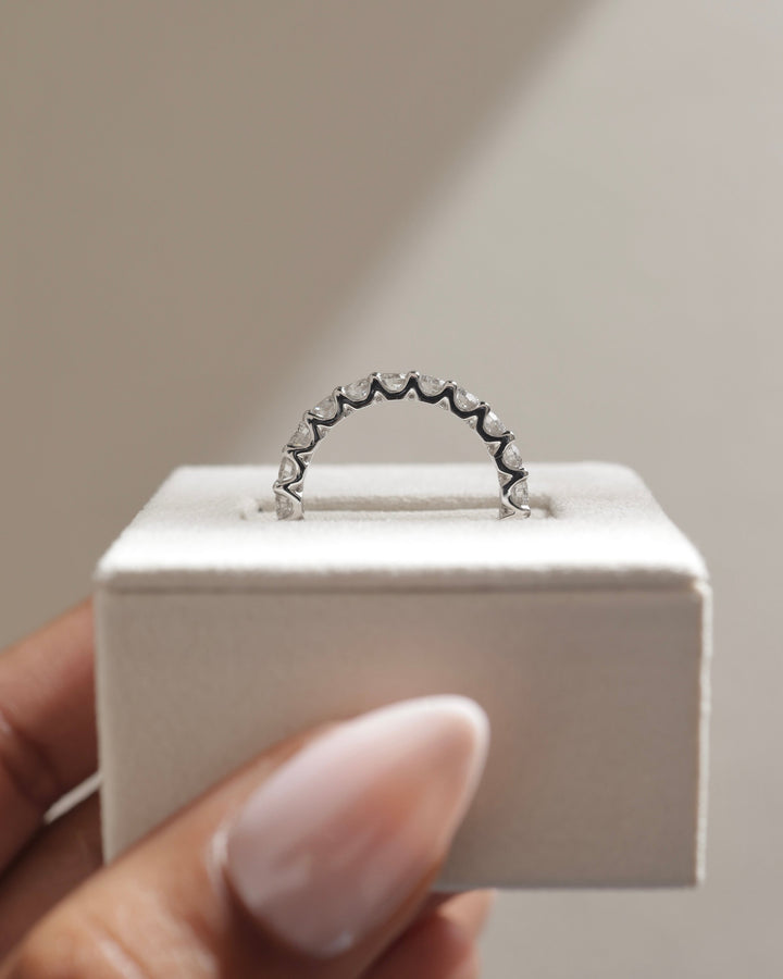 luxury pave band
