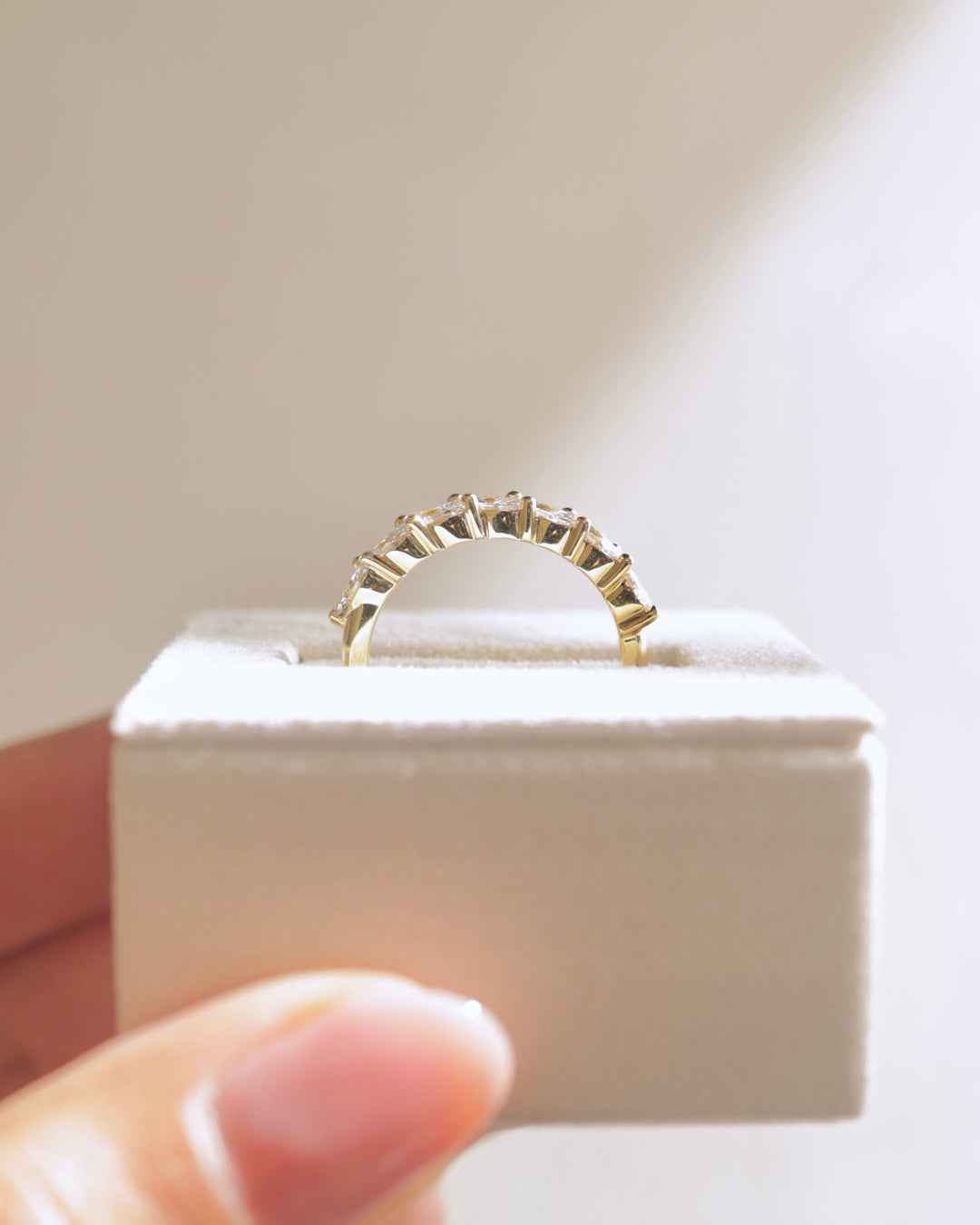 marquise diamond band
