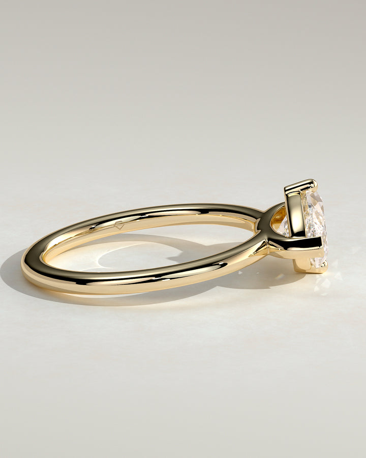 marquise solitaire engagement ring

