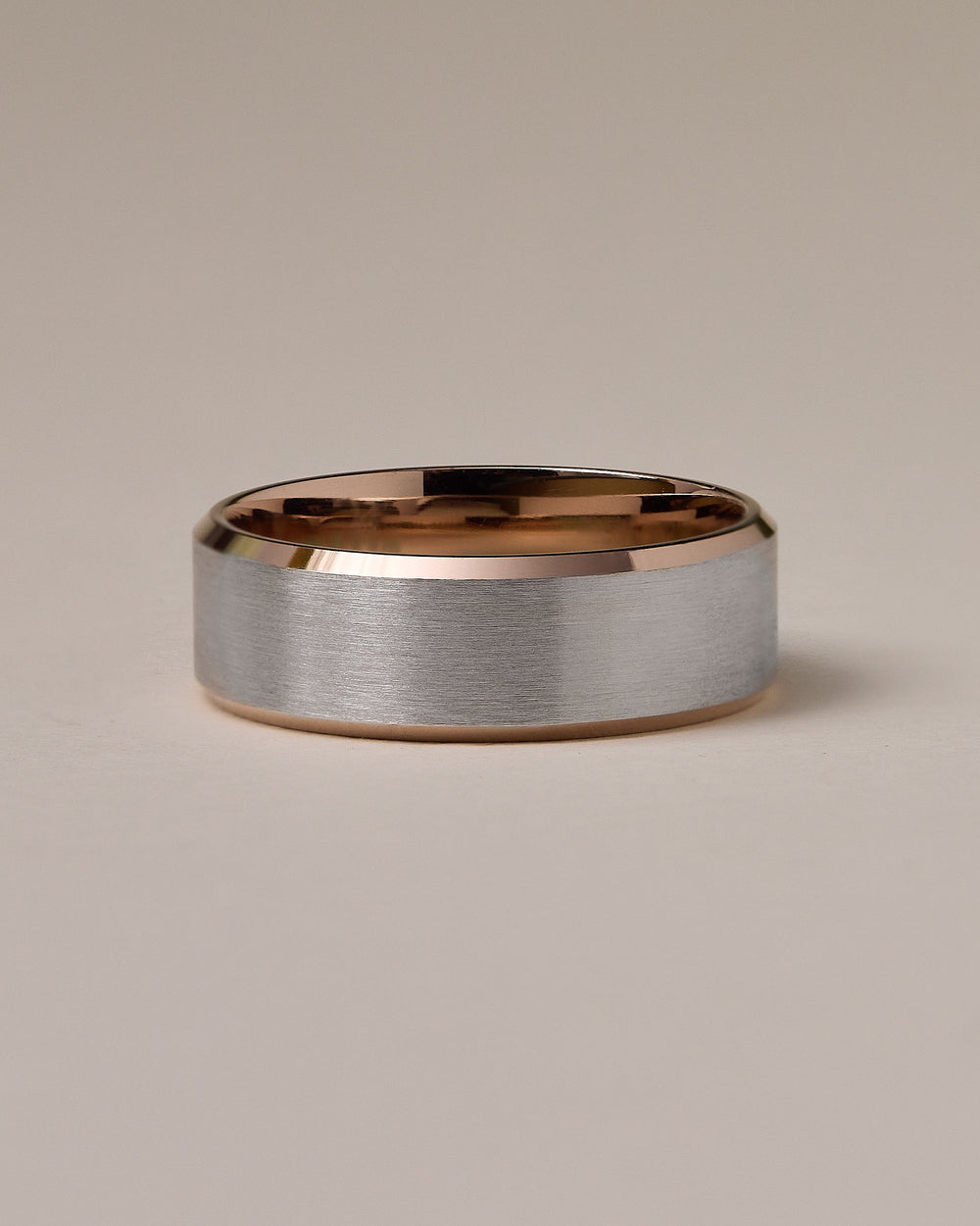 mens matte wedding band
