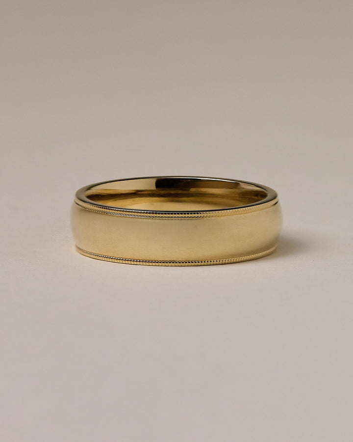 mens milgrain wedding band
