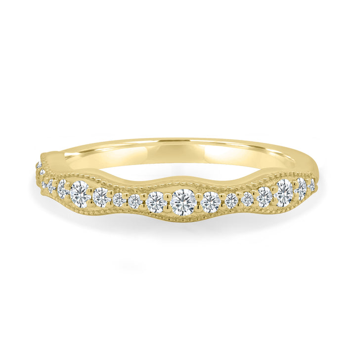 milgrain wedding band
