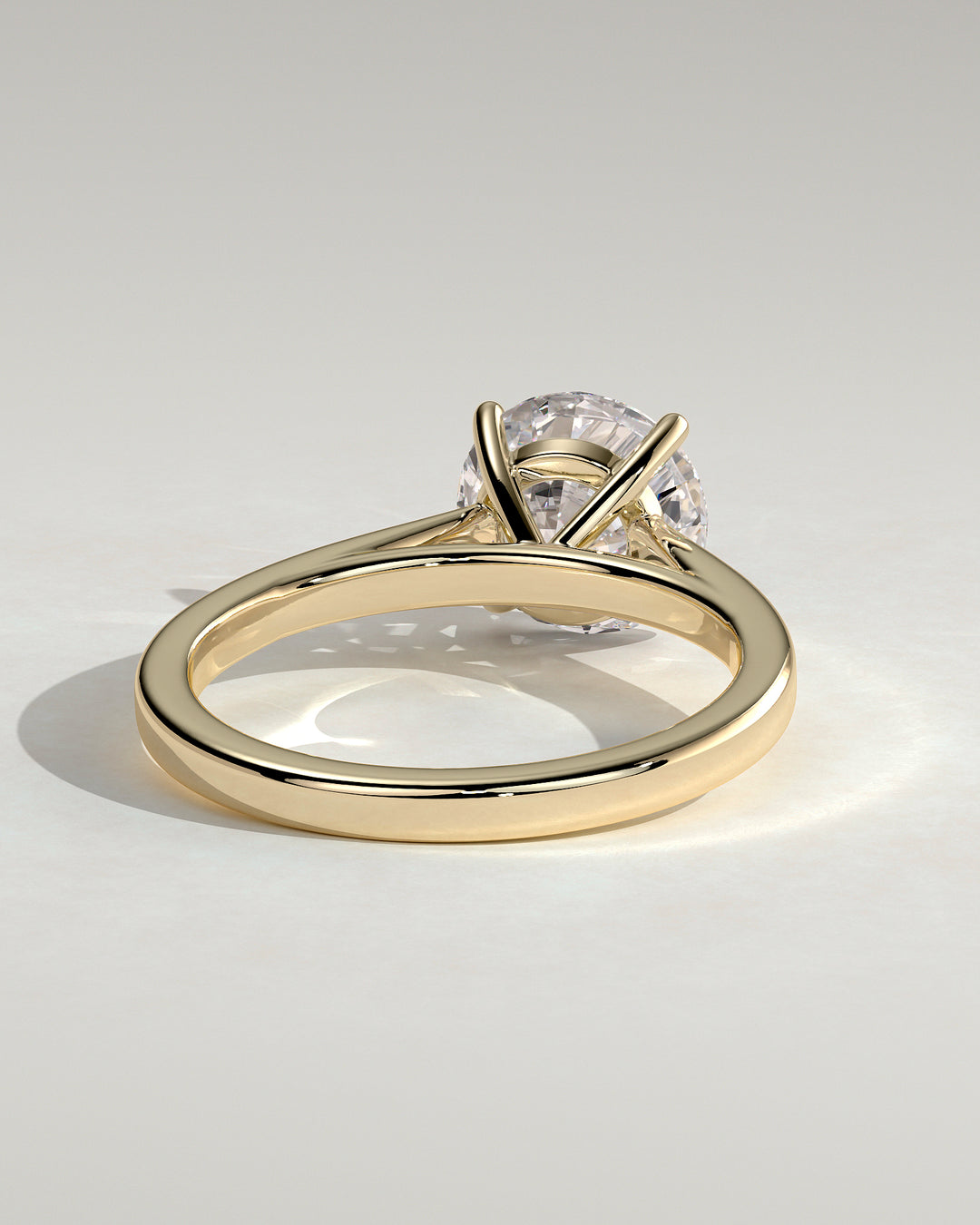 minimalist engagement ring gold