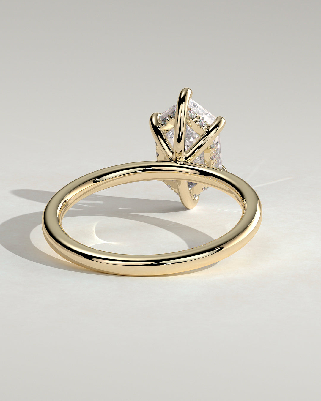 modern engagement ring