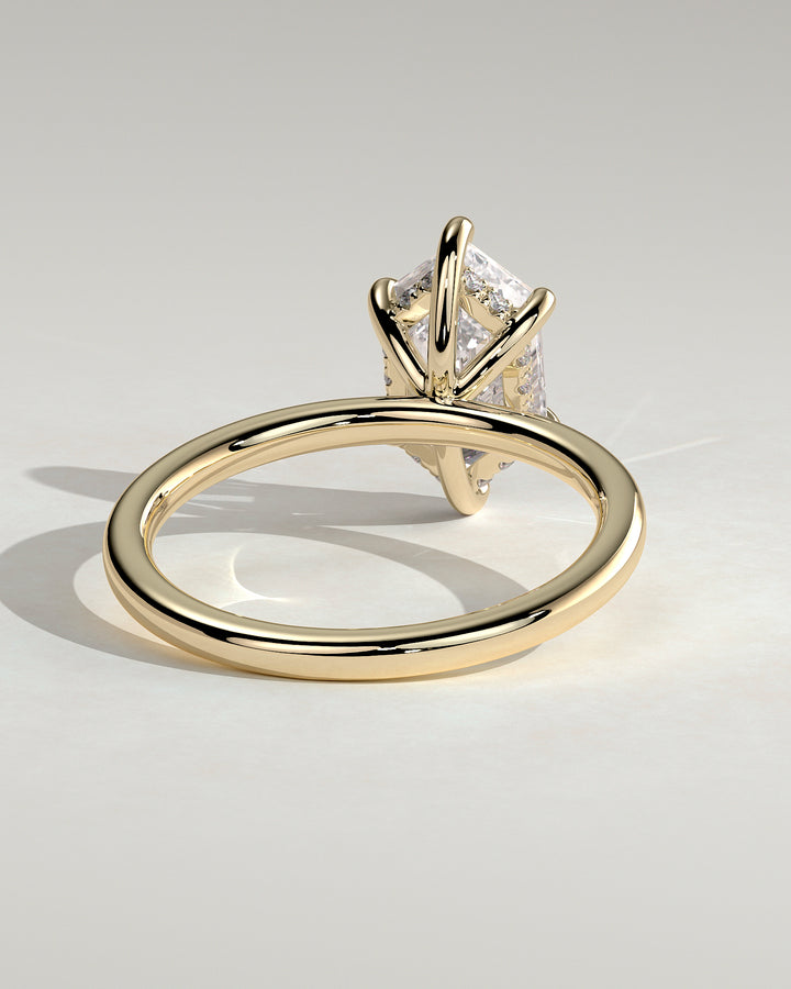 modern engagement ring