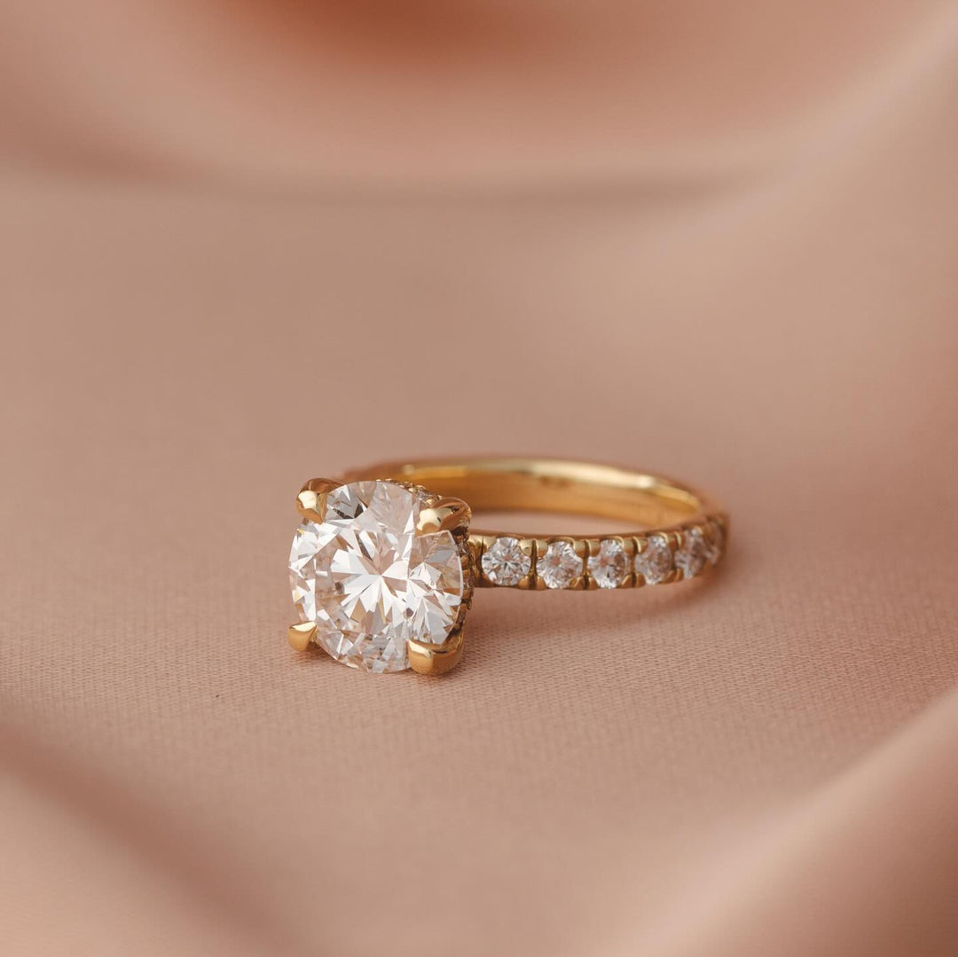 modern bridal set
