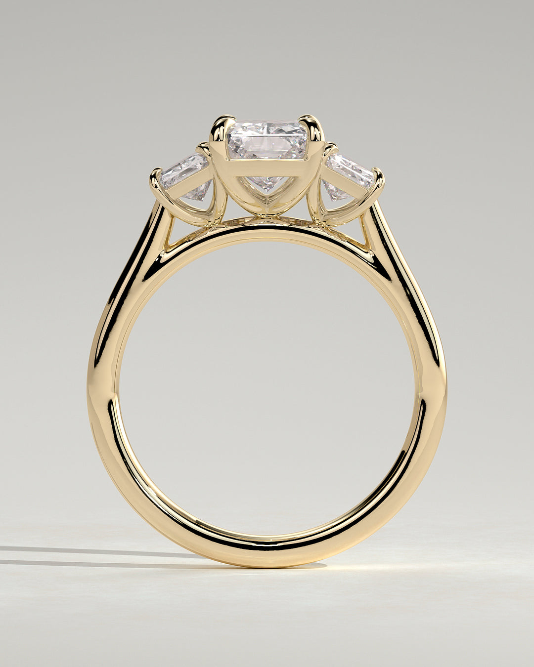 modern engagement ring