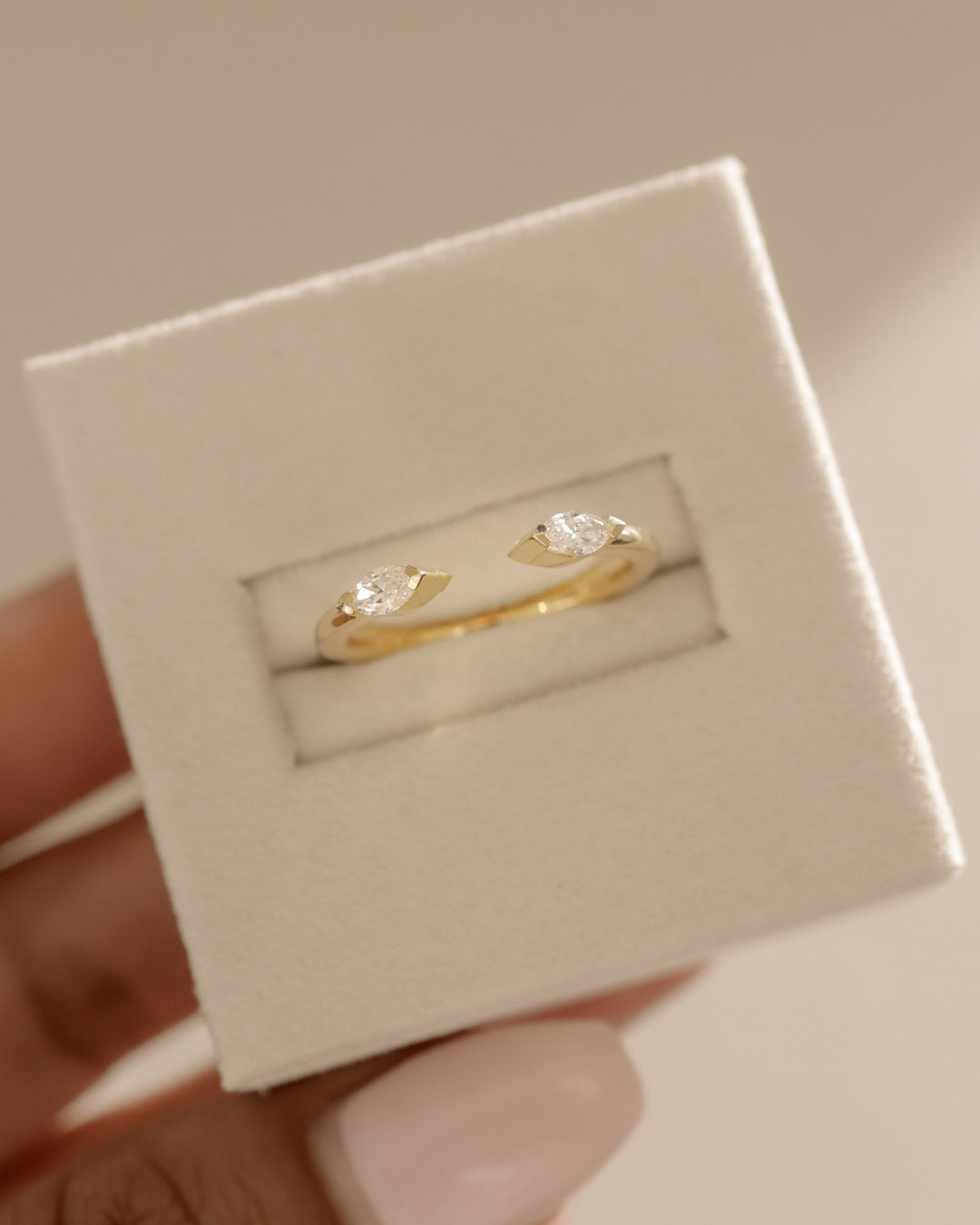 open wedding band
