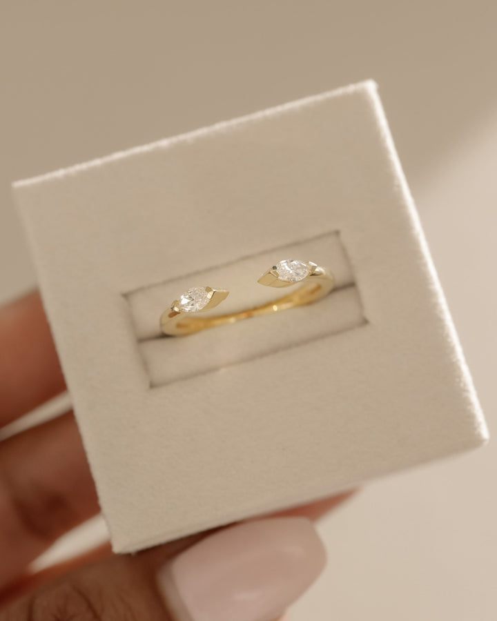 open wedding band
