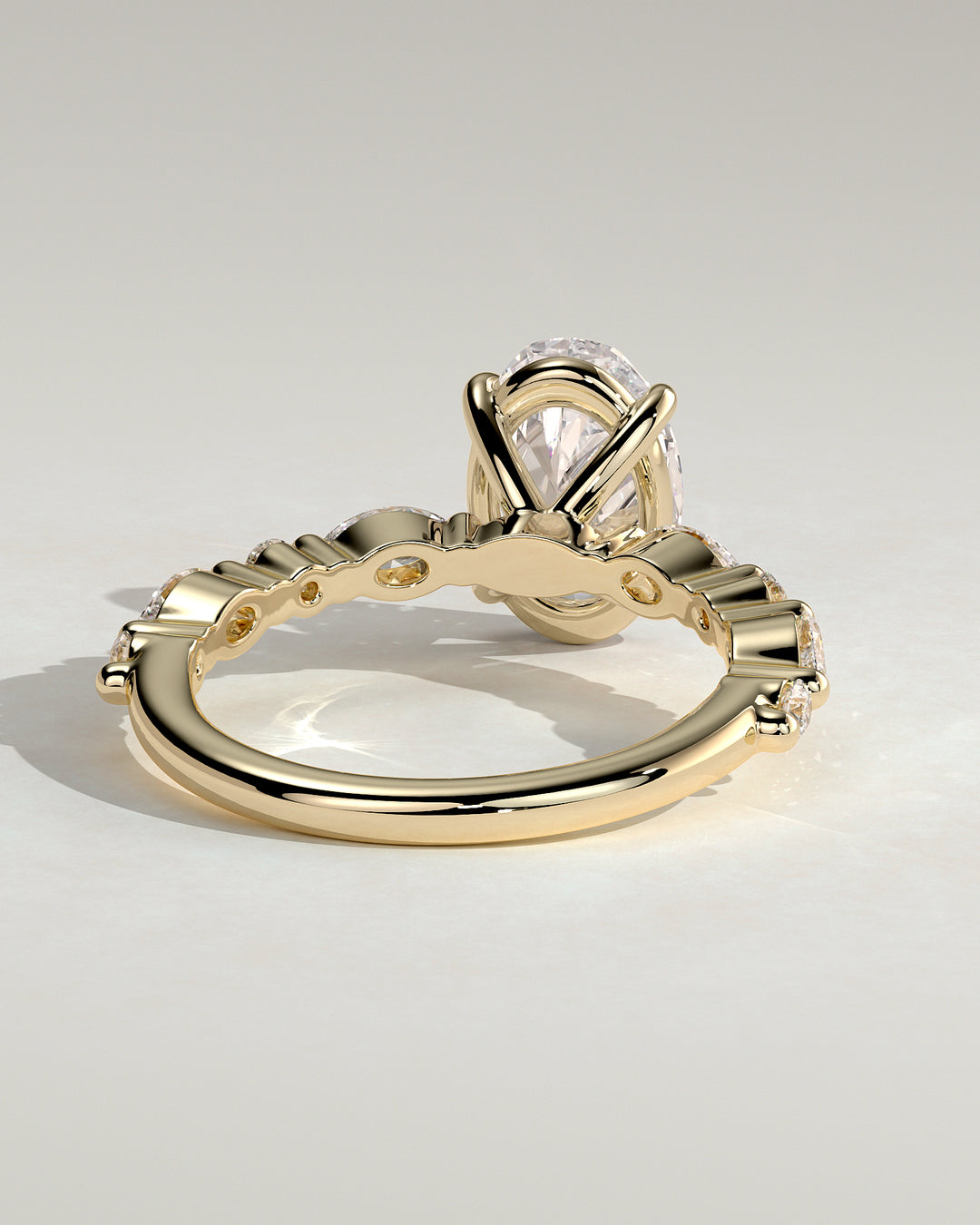 oval cluster ring