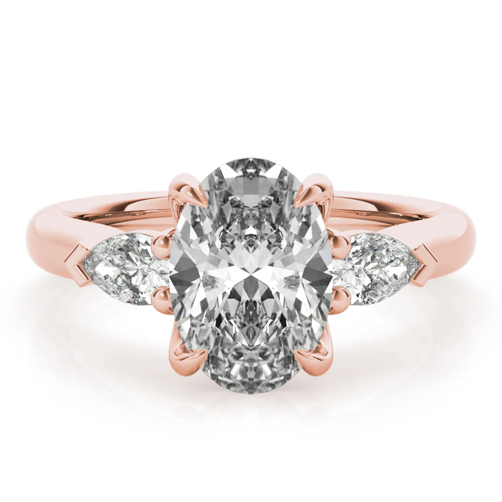 oval wedding rings