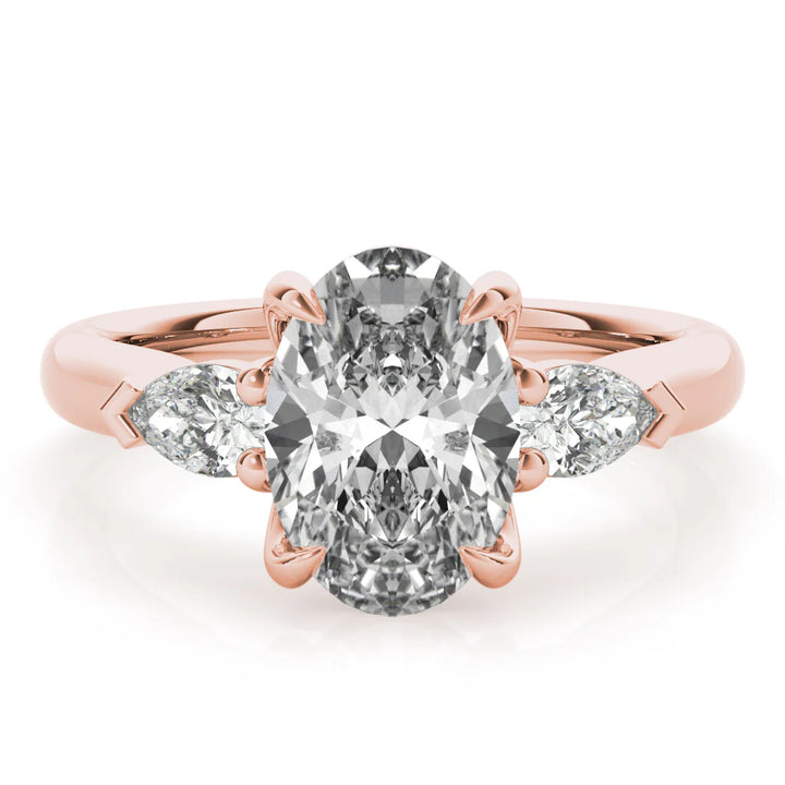 oval wedding rings