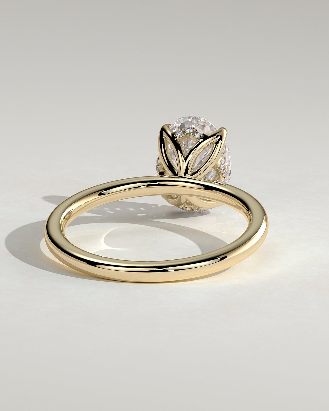 oval solitaire ring