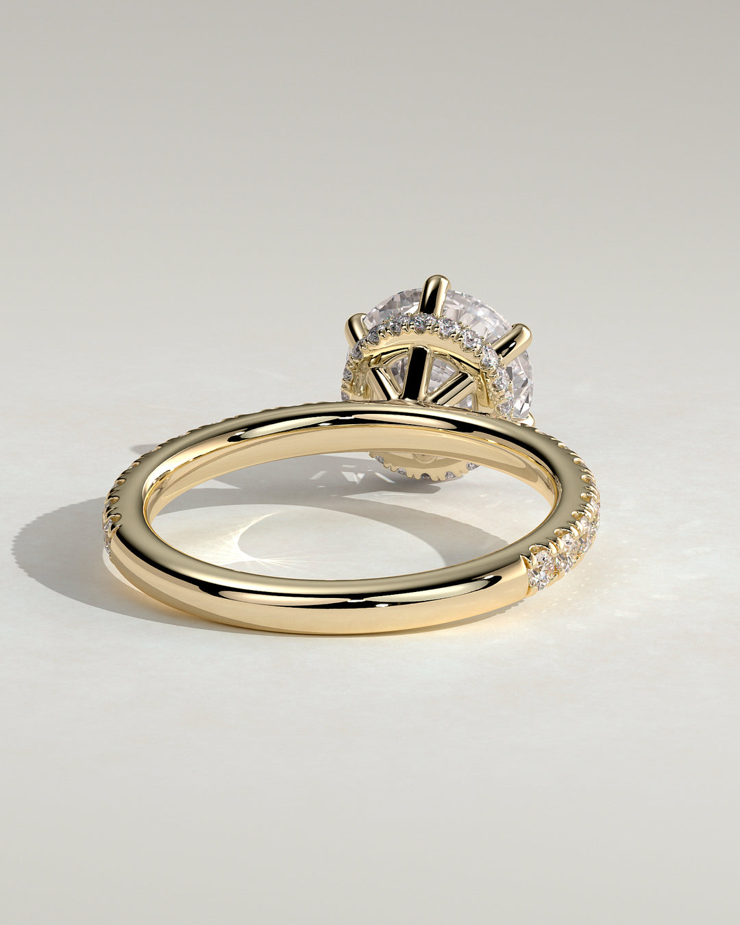 pave engagement ring