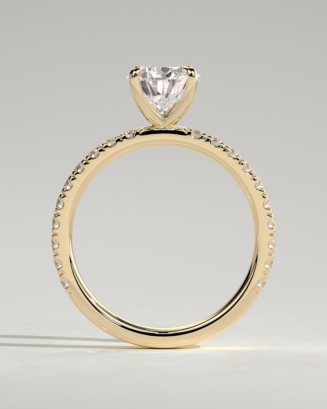 pear bridal solitaire ring
