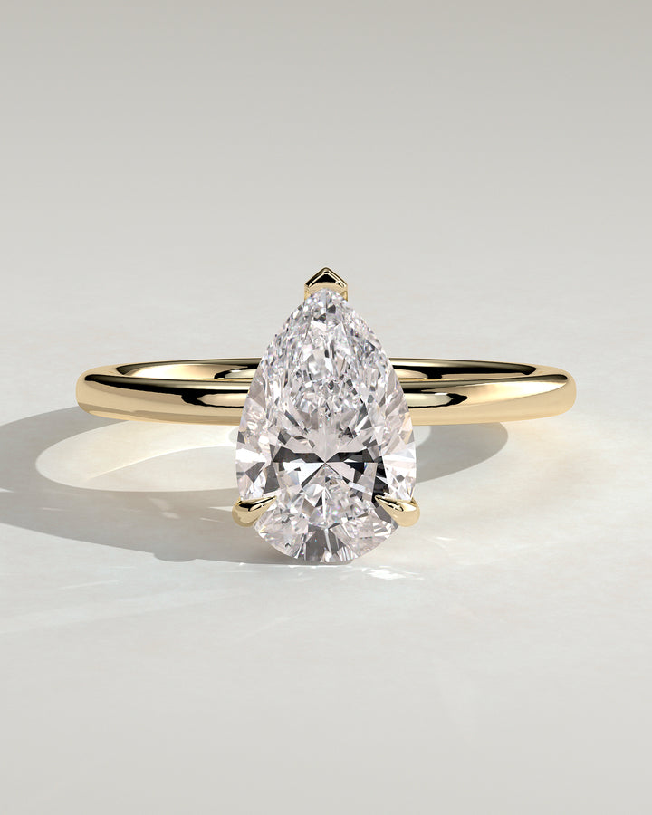 pear cut engagement ring