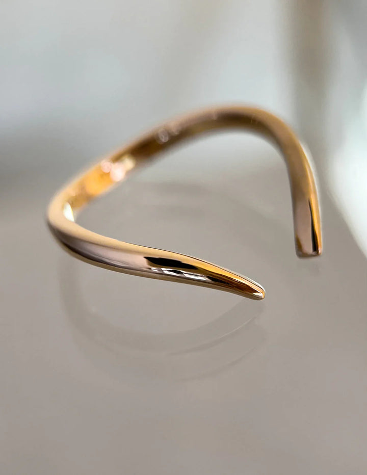 Sustainable lab diamond ring