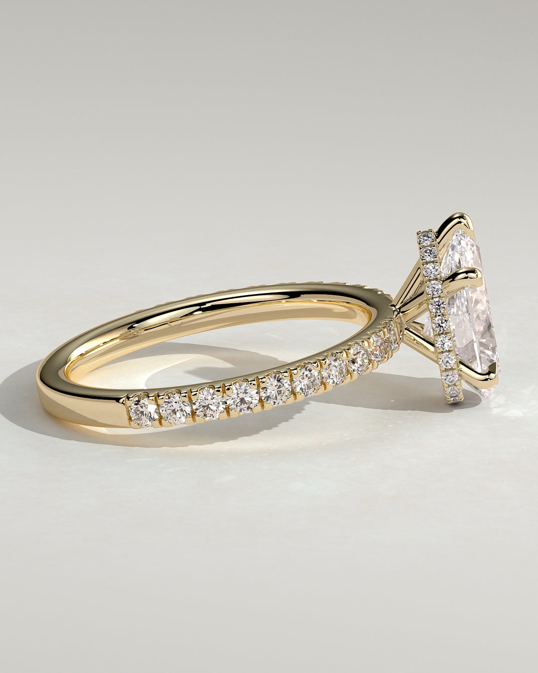 pear engagement ring Pinterest
