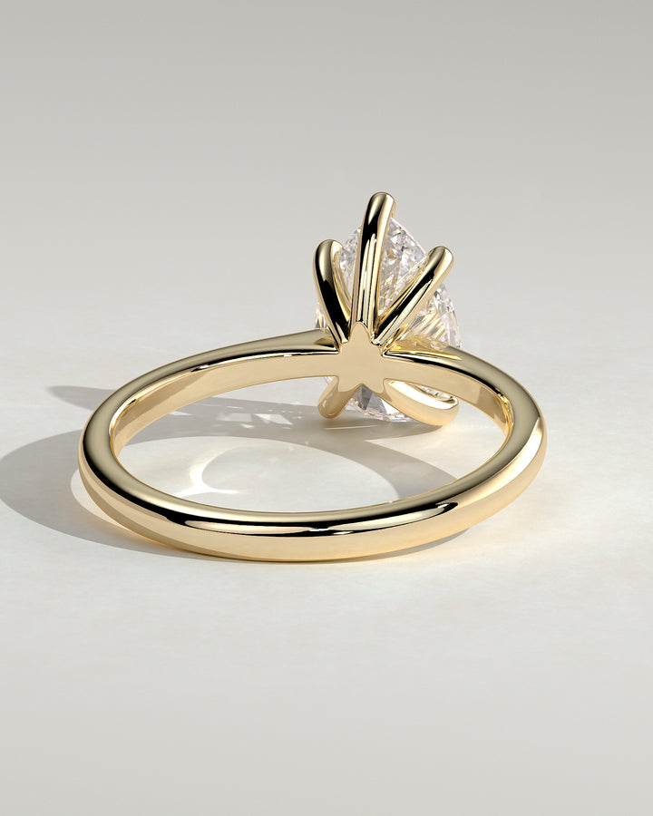 pear engagement ring under 2ct