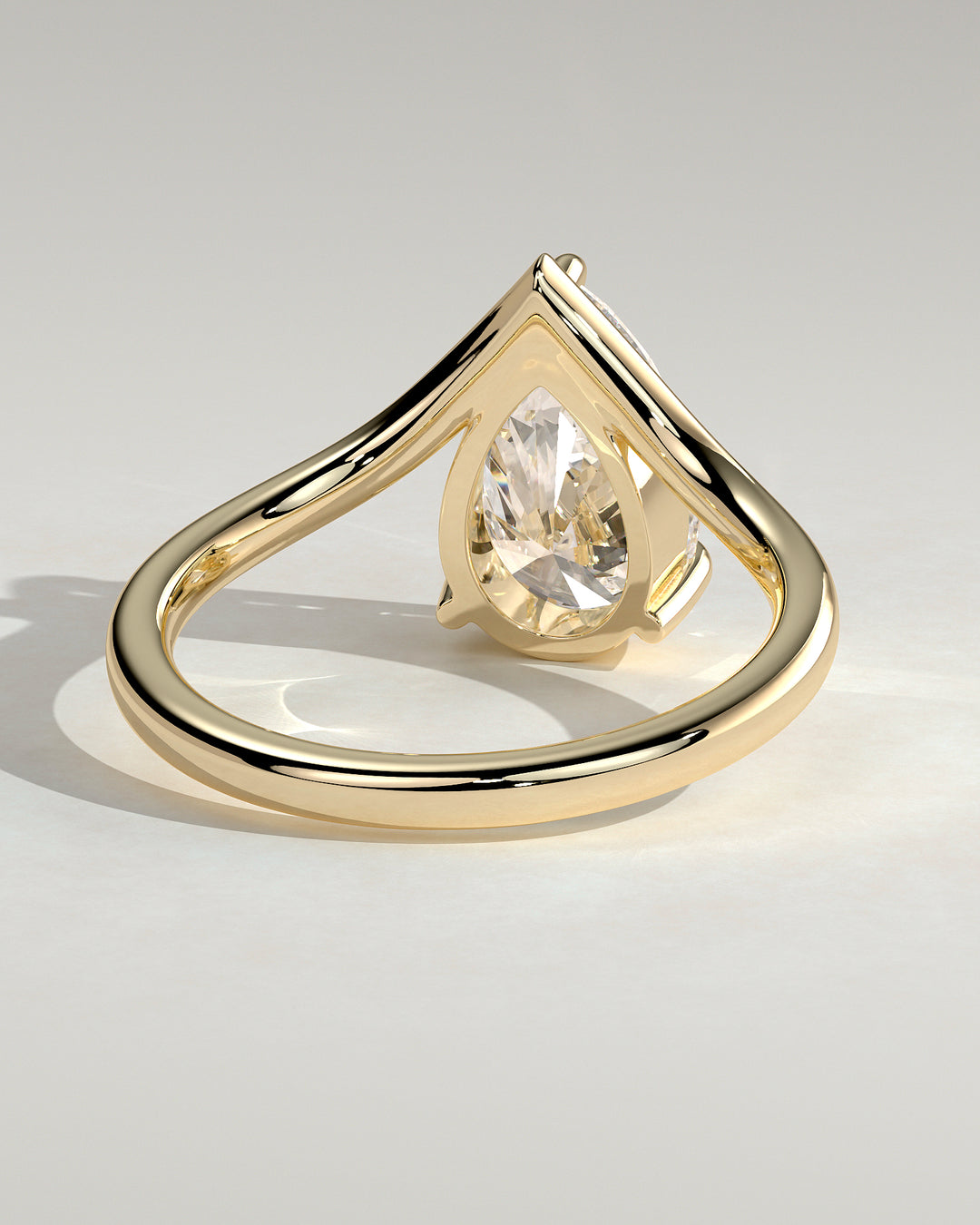 pear engagement ring luxury
