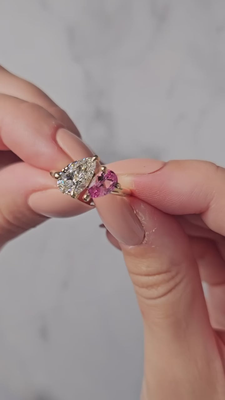 toi et moi unique rings
