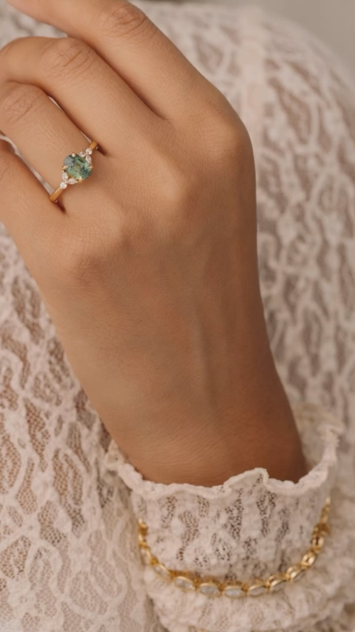 oval wedding rings