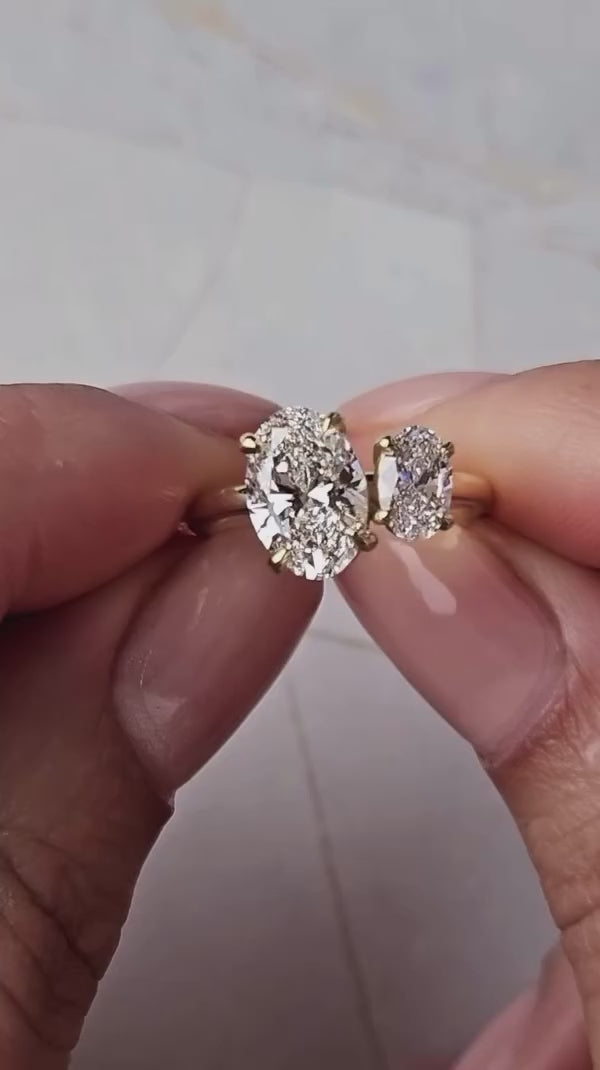 oval wedding rings