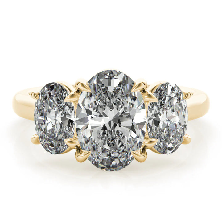 refined diamond ring
