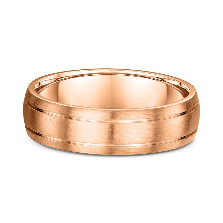 rose gold wedding ring
