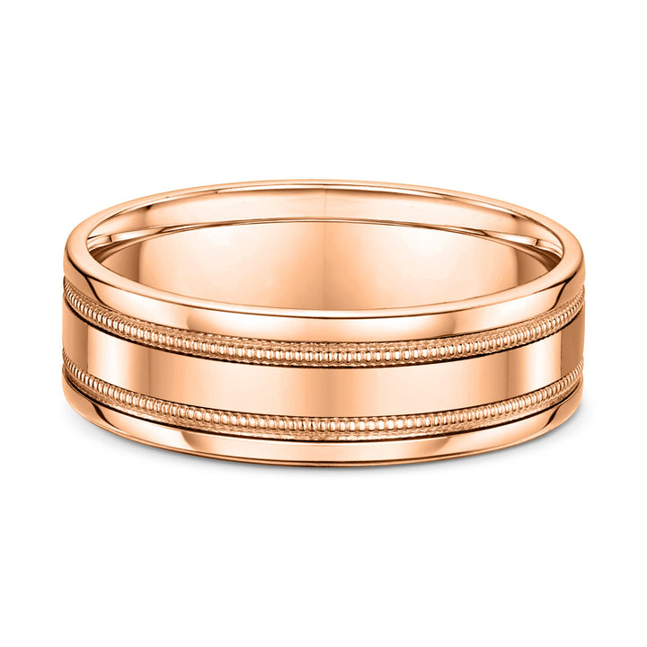 rose gold wedding ring
