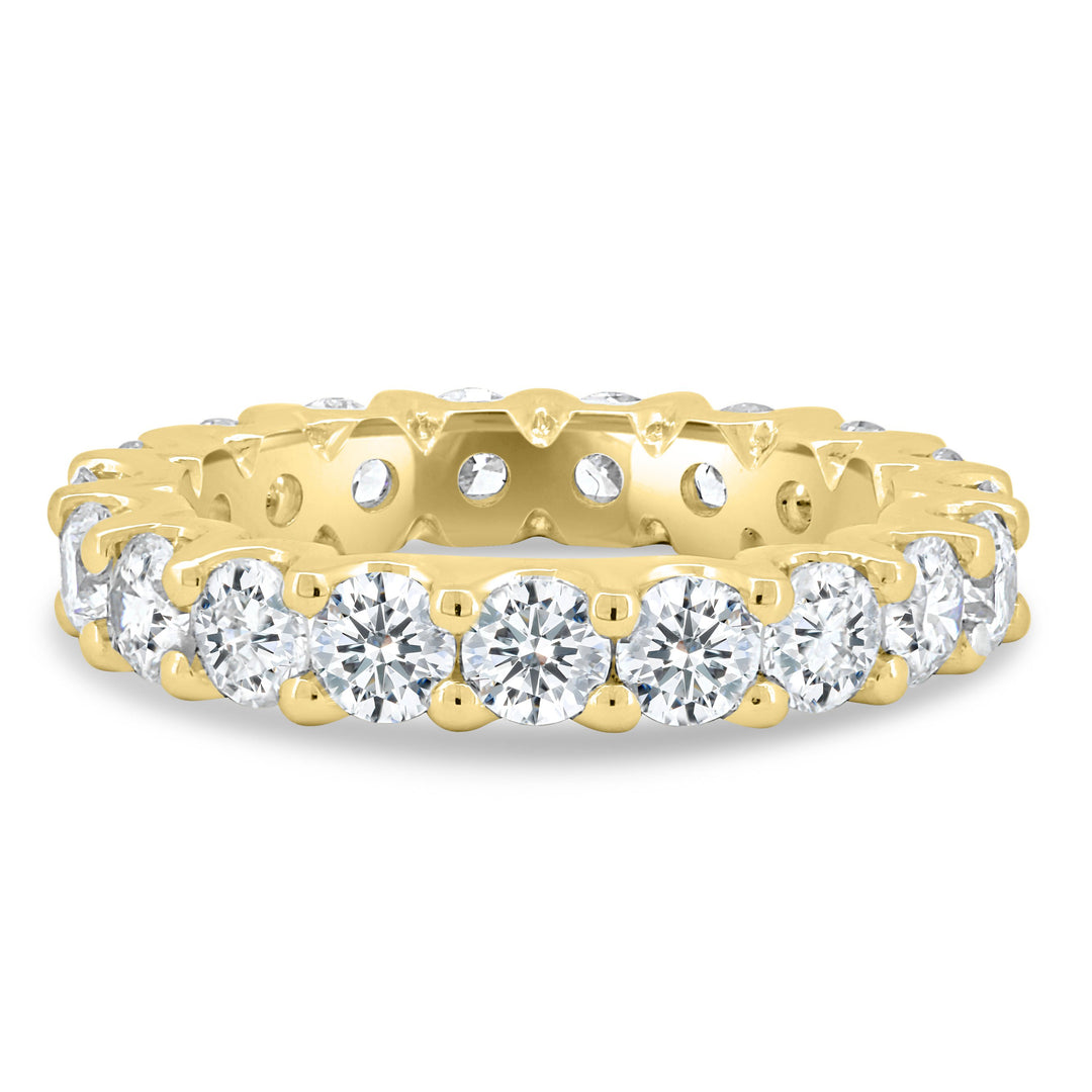 round diamond full eternity band