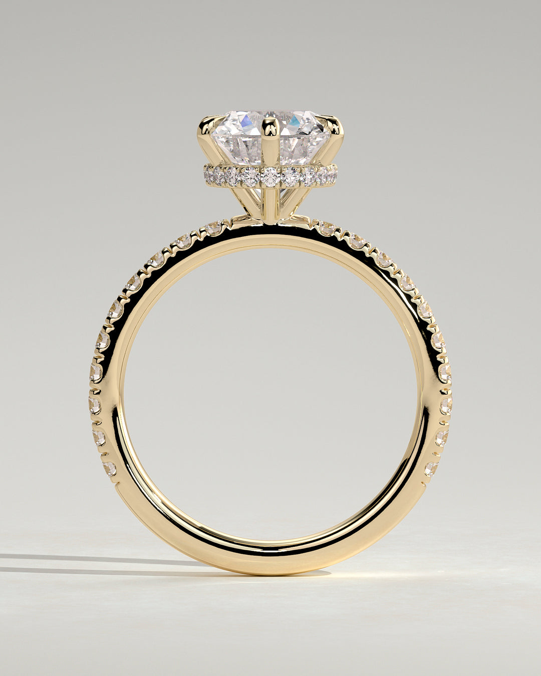 round diamond ring